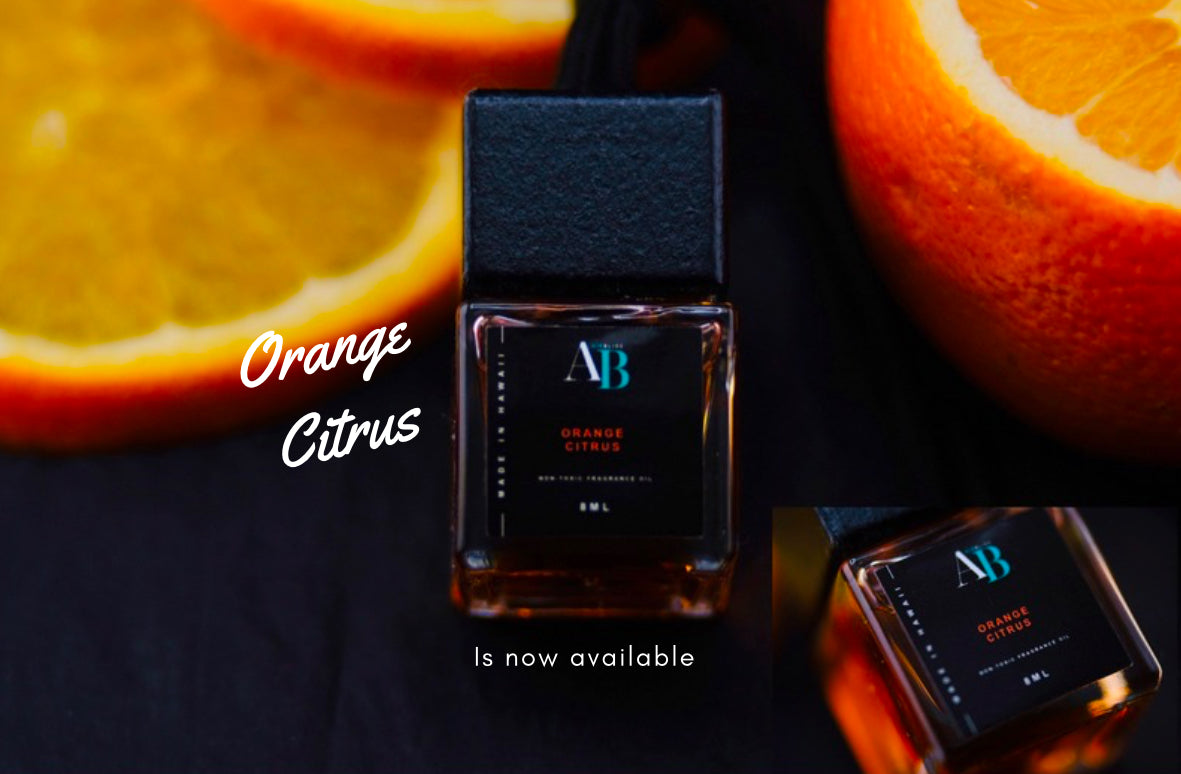 Orange Citrus Car air freshener
